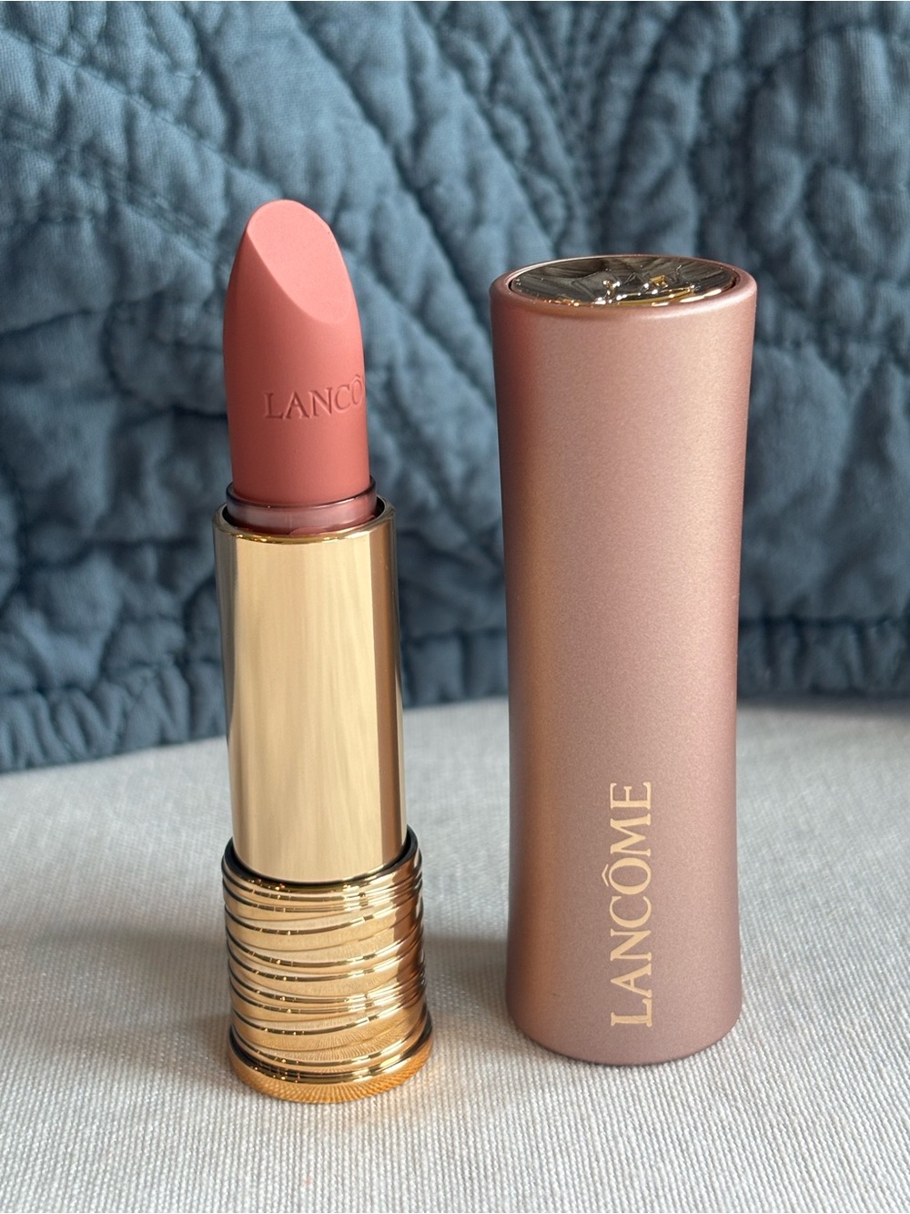 Lancôme L’Absolu Rouge Intimatte 210 Nude Brown Matte Lipstick NEW